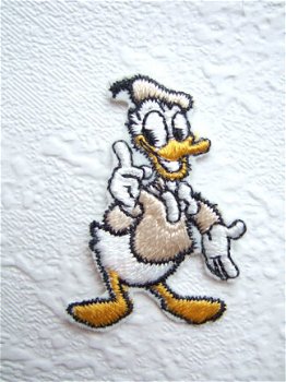 Donald Duck strijkapplicatie ~ 5 cm ~ Beige - 0