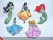Prinses strijkapplicatie ~ Groen ~ 10 cm - 2 - Thumbnail