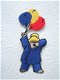 Paddington met ballonnen strijkapplicatie ~ 9 cm ~ Fel - 0 - Thumbnail
