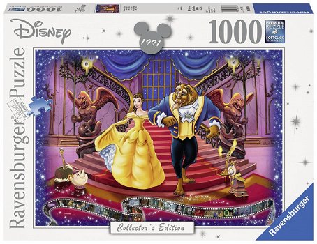 Ravensburger - Beauty and the Beast - 1000 Stukjes Nieuw - 2