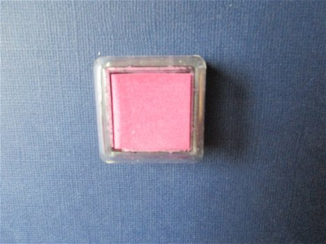Stempel inkt kleur roze - 1