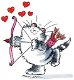 SALE Houten stempel Cupid At Work (Kat) van Penny Black. - 1 - Thumbnail