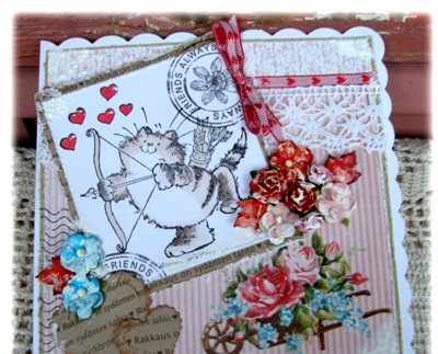 SALE Houten stempel Cupid At Work (Kat) van Penny Black. - 3