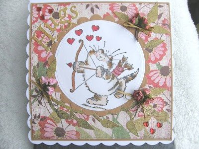 SALE Houten stempel Cupid At Work (Kat) van Penny Black. - 2