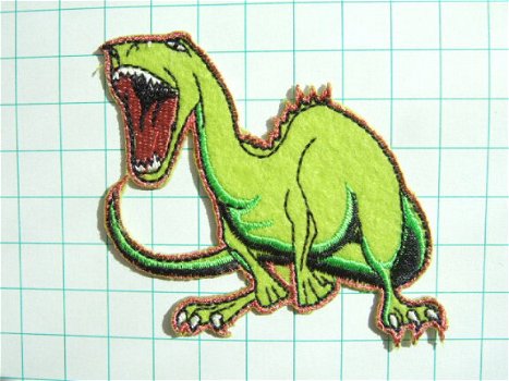 Tyrannosaurus rex, strijkapplicatie ~ 7 cm - 0