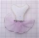 Schattige lila ballet jurkje, strijkapplicatie ~ 5,5 cm - 0 - Thumbnail