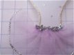 Schattige lila ballet jurkje, strijkapplicatie ~ 5,5 cm - 2 - Thumbnail