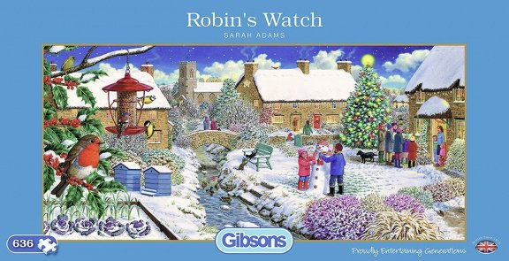 Gibsons - Robin's Watch - 636 Stukjes - 2