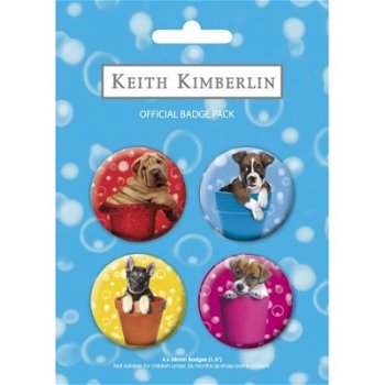 Keith Kimberlin Honden buttons bij Stichting Superwens! - 1