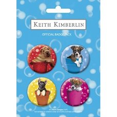 Keith Kimberlin Honden buttons bij Stichting Superwens!