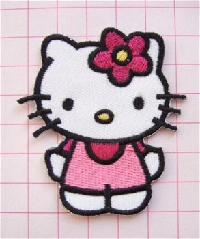 My Melody ~ Hello Kitty konijnen knoopje ~ 19 mm ~ Roze - 5