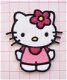 My Melody ~ Hello Kitty konijnen knoopje ~ 19 mm ~ Roze - 5 - Thumbnail