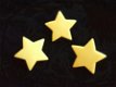 Geel sterren knoopje ~ M / 18 mm - 0 - Thumbnail
