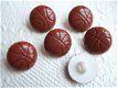 Basketbal knoopje ~ 14 mm ~ Bruin - 0 - Thumbnail