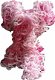 Handgebreide dames sjaal zacht roze of off-white te koop online - 3 - Thumbnail
