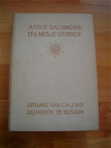 Een meisje-studentje door Annie Salomons