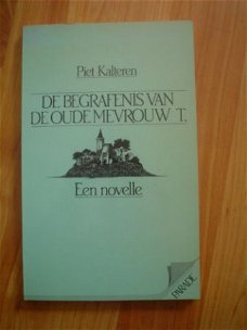 De begrafenis van de oude mevrouw T. door Piet Kalteren