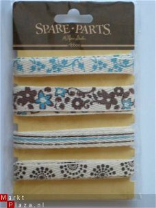 spare-parts ribbon blue/brown