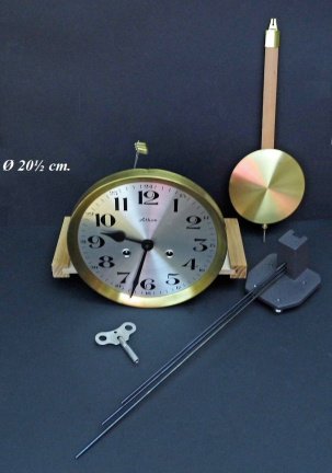 = Regulateur uurwerk = Franz Hermle 141 - 051 = 34707 - nr. 1