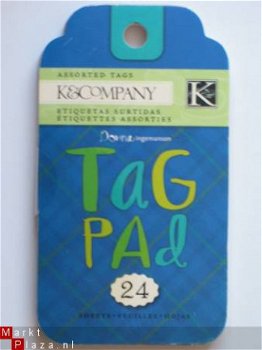 K&Company tag pad rough&tumble - 1
