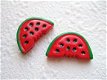 Watermeloen flatback ~ 27 mm - 0 - Thumbnail