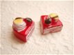 Feestelijke taartjes flatback ~ 1,5 cm ~ Rood - 0 - Thumbnail
