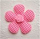 Lieve roosjes flatback ~ 12 mm ~ Fuchsia roze - 5 - Thumbnail