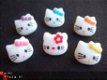 Vlakke heldere Hello Kitty flatback ~ 23 mm ~ Groen - 5 - Thumbnail