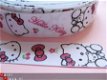 Hello Kitty flatback met roze strik ~ 15 mm - 4 - Thumbnail
