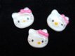 Hello Kitty flatback met roze strik ~ 14 mm - 0 - Thumbnail