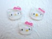 Hello Kitty flatback met roze strik ~ 14 mm - 2 - Thumbnail