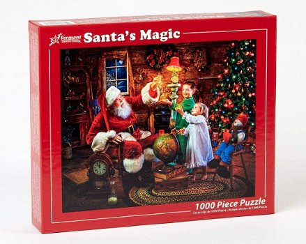 Vermont - Santa's Magic - 1000 Stukjes Nieuw - 2