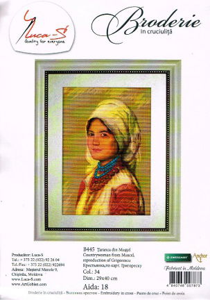 SALE LUCA's BORDUURPAKKET " COUNTRYWOMAN FROM MUSCEL " 445 - nr. 1