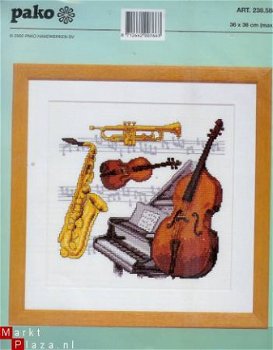 PAKO BORDUURPAKKET MUZIEKINSTRUMENTEN - 1