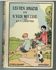 Dertien jongens en n' plek wit zand door A.C.C. de Vletter