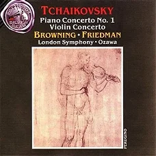 CD - TCHAIKOVSKY - pianoconcerto no. 1 - Browning/Friedman/Ozawa