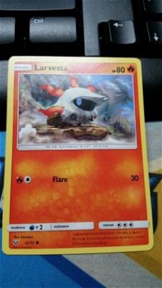 Larvesta  12/73  Common S & M Shining Legends