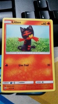 Litten 15/73 Common S & M Shining Legends - 1