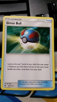 Great Ball 60/73 Uncommon S & M Shining Legends - 1