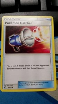 Pokemon Catcher 64/73 Uncommon S & M Shining Legends - 1