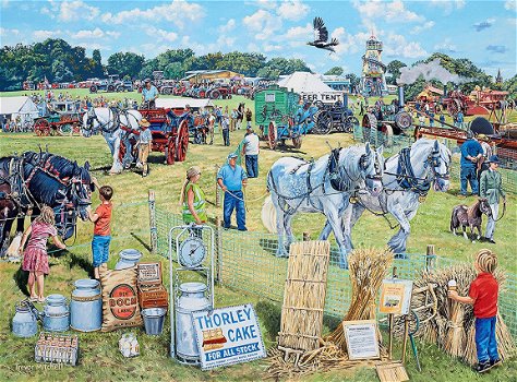 Ravensburger - The Country Show - 1000 Stukjes Nieuw - 1