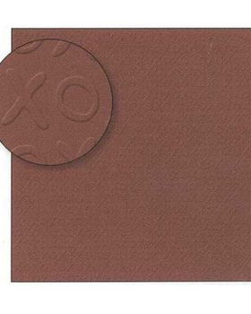 SALE NIEUW vel embossed Cardstock scrappapier XO / Betty van Love Elsie - 1