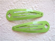 5 cm ~ Haarclip ~ Groen +