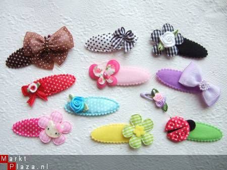 6 cm ~ Haarklemmetje ~ Barrette / French clips - 2