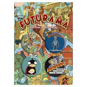 Futurama buttons bij Stichting Superwens! - 1