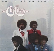 Chi-Lites  ‎– Happy Being Lonely  -Funk/ Soul  Mint Review copy.Never Played,    VINYL LP  1976