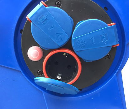 Brennenstuhl Garant kabelhaspel montageplaat 230V IP44 - 1