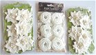SALE NIEUW Set Alabastair & Allure Fabric Bling Flowers van Prima Marketing - 1 - Thumbnail