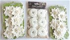 SALE NIEUW Set Alabastair & Allure Fabric Bling Flowers van Prima Marketing. - 1 - Thumbnail