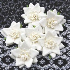 SALE NIEUW Set Alabastair & Allure Fabric Bling Flowers van Prima Marketing. - 3